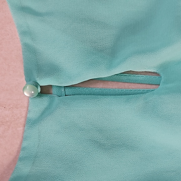 Lily Rose Mint Flowy Dress [size M] - Picture 5 of 7